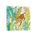 East Urban Home Jungle Roar II by Chariklia Zarris - Painting Print Canvas in Brown/Green | 18 H x 18 W x 1.5 D in | Wayfair