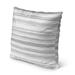 Langley Street® Allensby Square Pillow Cover & Insert Eco-Fill/Polyester in Gray/White | 18 H x 18 W x 6 D in | Wayfair