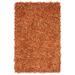 White 36 x 0.71 in Indoor Area Rug - Safavieh Handmade Flatweave Orange Area Rug Leather/Cotton | 36 W x 0.71 D in | Wayfair LSG601P-3