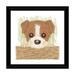 East Urban Home Jack Russel Terrier Puppy by Toru Sanogawa - Painting Print Paper in Brown/Green | 16 H x 16 W x 1 D in | Wayfair