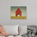 Gracie Oaks Red Barn Summer by Ryan Fowler - Graphic Art Print on Canvas Metal | 26 H x 32 W x 1.75 D in | Wayfair E4C121FC25C4477FB5B6D79EF9887460