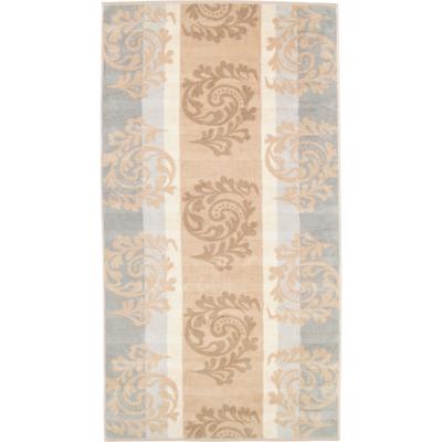 Cawö - Cawö Handtücher Noblesse Cashmere Jacquard 1057 sand - 33 1 ct Weiss (47.49 € / 1 ct)