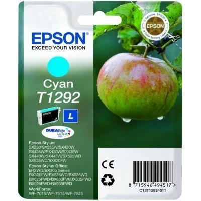 Original Epson C13T12924012 / T1292 Druckerpatrone Cyan