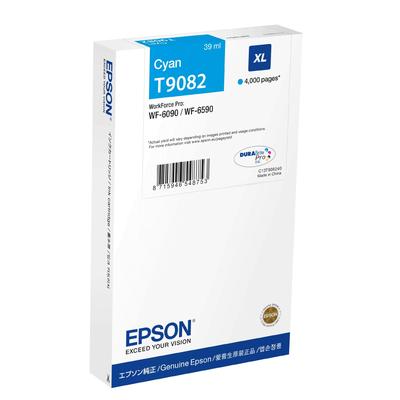 Original Epson C13T908240 / T9082 Druckerpatrone Cyan