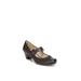 Wide Width Women's Rozz Dress Shoes by LifeStride in Dark Brown (Size 9 W)