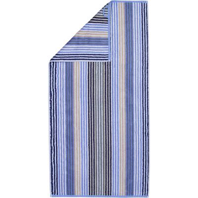 Cawö Handtücher Unique Streifen 944 saphir - 11 Handtuch 50x100 cm Grau Image