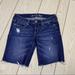 American Eagle Outfitters Shorts | American Eagle Low Rise Cut Off Shorts | Color: Blue | Size: 8