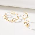 Anthropologie Jewelry | New~ Anthropologie Leigh Chain Link Hoop Earrings | Color: Gold | Size: Os