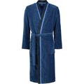 Cawö - Cawö Bademäntel Herren Kimono 4839 blau-schwarz - 19 Schwarz