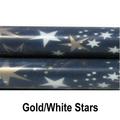 Z-Stix Handmade Replacement Handsticks for Juggling Sticks-Flower/Devil Stick -Handstick ONLY (Gold White Stars)