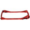 Calgary Flames NHL Small 5/8 Inch Wide Adjustable Pet Harness 12 - 18
