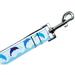 Mirage Pet 125-273 5806 Blue Dolphins Nylon Pet Leash - 0.62 in. by 6 ft.