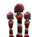 USA Majek Golf Driver 1 3 X Fairway Woods Headcovers Pom Pom Knit Limited Edition Vintage Classic Traditional Flag Stars Red White Blue Stripes Retro Head Cover Fits 460cc Drivers and 260cc Woods