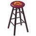 Holland Bar Stool NCAA 36" Bar Stool Wood/Plastic/Acrylic in Brown | 36 H x 19 W x 19 D in | Wayfair RC36OSDCArizSt-S