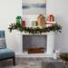 The Holiday Aisle® 6' Garland 35 Clear Lights in Green | 5 H x 72 W x 10 D in | Wayfair 0A9497A698E34A3D97EEBF50839EE4C9