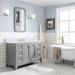 Red Barrel Studio® Queen 48" Single Bathroom Vanity Set Wood/Marble in Gray | 34 H x 48 W x 22 D in | Wayfair C1DE0CCF37B0406ABCD2BADFBC82A0AB