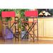 Bay Isle Home™ Allard Bamboo 30" Patio Bar Stool Wood in Red | 47.2 H x 18.9 W x 22.8 D in | Wayfair 5658E2999C7D413993D9D73869E3956C