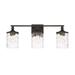 Homeplace by Capital Lighting Fixture Company Colton 24 Inch 3 Light Bath Vanity Light - 128831BZ-451