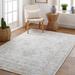 Rochedale 5'3" x 7'9" Traditional Updated Traditional Farmhouse Cream/Lavender/Olive/Pale Blue/Sage Area Rug - Hauteloom
