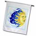 3dRose Sun Moon and Stars - Garden Flag 12 by 18-inch