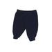 Child of Mine by Carter's Fleece Pants - Elastic: Blue Sporting & Activewear - Size 0-3 Month