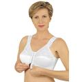 Plus Size Women's Front Hook Mastectomy Comfort Plus Bra by Jodee in White (Size 34 DD)