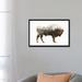 East Urban Home 'Bison' by Riza Peker - Graphic Art Print in Brown/White | 18 H x 26 W x 1.5 D in | Wayfair 3AF9453530274ECEB04432A7154C271C