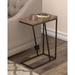 17 Stories Rectangular Plant Stand Wood/Metal/Manufactured Wood in Gray/Brown | 25 H x 18 D in | Wayfair 89246F3E7FD54D809F89250B7DDD9B7D