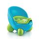 Babyjem, Töpfchen für Kinder Potty Toilettensitz mit Rückenlehne Kinder Toilettensitz Toilettentrainer Kindertoilette Rutschfest Bequem Blau und, Grün