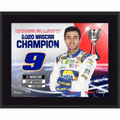 "Chase Elliott 10.5"" x 13"" 2020 NASCAR Cup Series Champion Sublimated Plaque"