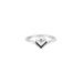 Ag Sterling Jewelry Women's Rings Silver - Sterling Silver Heart Ring