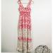 Anthropologie Dresses | Anthro Sunday In Brooklyn Red Lace Maxi Dress | Color: Red/White | Size: Various