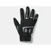 Under Armour Men's UA Clean Up 19 Baseball Batting Gloves 1341970-005 Black/Graphite