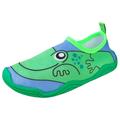 Lil' Fins Kids Water Shoes - Beach Shoes Summer Fun 3D Toddler Water Shoes Kids Quick Dry Swim Shoes Frog 6/7 M US