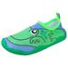 Lil' Fins Kids Water Shoes - Beach Shoes Summer Fun 3D Toddler Water Shoes Kids Quick Dry Swim Shoes Frog 6/7 M US