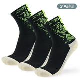 Men's Non Slip Basketball Socks Sports Grip Socks Athletic Long Socks for Basketball Soccer Volleyball Running Trekking Hiking 1 Pairs / 3 Pairs