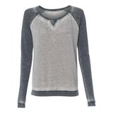 J. America - New Artix - Women - Womenâ€™s Zen Fleece Raglan Sweatshirt