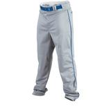 Plated 1/8in Youth Piped Pant, Blue Grey/Royal, Size YM