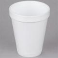 Dart 10J10 CPC 10 oz Space Saver Foam Cups - White, Case of 1000