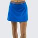 Fila Women's Heritage A-Line Tennis Skort - Electric Blue/Navy (XX-Large)