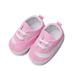 Infant Toddler Baby Casual Shoes Cotton Soft Sole Non-Slip Sneaker Prewalker Pink 6M