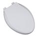 Bath Décor Heavy Duty Slow Close Plastic Elongated Toilet Seat Plastic Toilet Seats | 3 H x 20 W x 14 D in | Wayfair 3F1E2-00