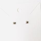 Brandy Melville Jewelry | Brandy Melville Mini Square Studs Silver | Color: Silver | Size: Os