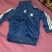 Adidas Jackets & Coats | Kids Navy Blue Adidas Hooded Jacket | Color: Blue/White | Size: 3tb