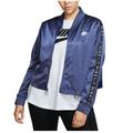Nike Jackets & Coats | Nike Air Satin Track Jacket (Plus Size) | Color: Blue | Size: 1x