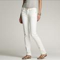 J. Crew Jeans | J. Crew Matchstick Jeans Size 27 | Color: White | Size: 27