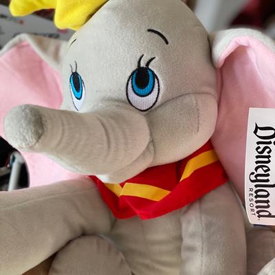 Disney Toys | Disney Dumbo Stuffed Toy | Color: Gray/Pink | Size: Osg