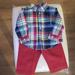 Polo By Ralph Lauren Matching Sets | Baby Polo Ralph Lauren 2 Piece Set | Color: Red | Size: 9mb