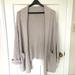 Free People Sweaters | Free People Neutral Beige Gray Knit Cardigan | Color: Gray/Tan | Size: M