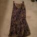 Free People Dresses | Free People Acid Velvet Dress | Color: Black/Brown | Size: S